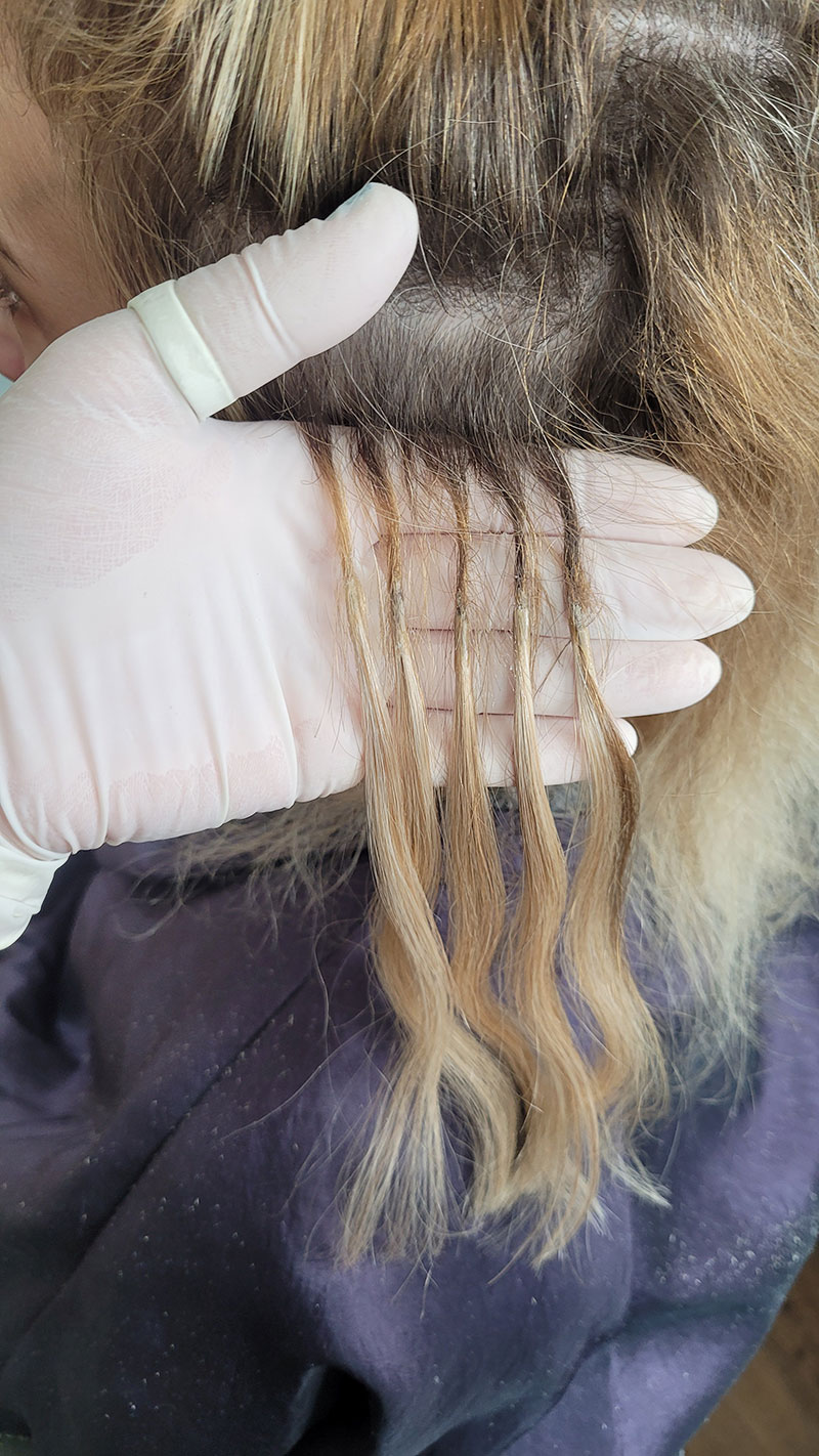 Hair Extension Removals in Richmond | Speak Volumes gallery image 1